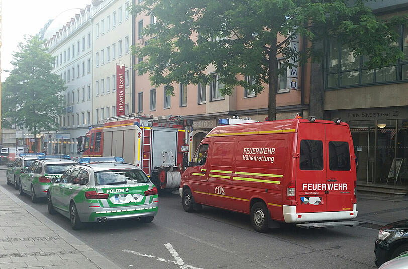 Schillerstraße Baukran Kran Liebeskummer Beyerstraße Lindwurmstraße
