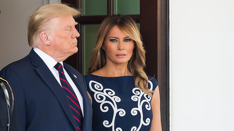 Melania Trump hat einen Auftritt an der Seite ihres Gatten abgesagt.
