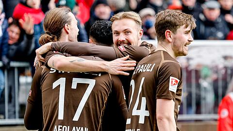 Der FC St. Pauli feierte gegen die SpVgg Greuther Fürth einen Heimsieg.