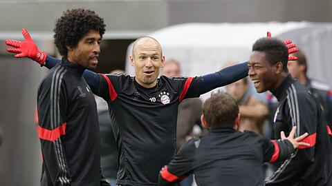Abschlusstraining in Moskau.