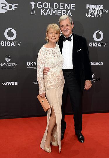 Schauspielerin Uschi Glas und Eheman Dieter Hermann