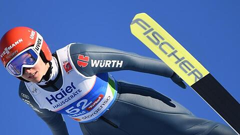 Katharina Althaus ist Teil des deutschen Mixed-Teams, welches seinen WM-Titel verteidigen möchte.