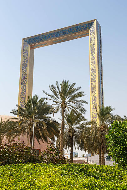 Der Dubai Frame. Der Dubai Frame.
