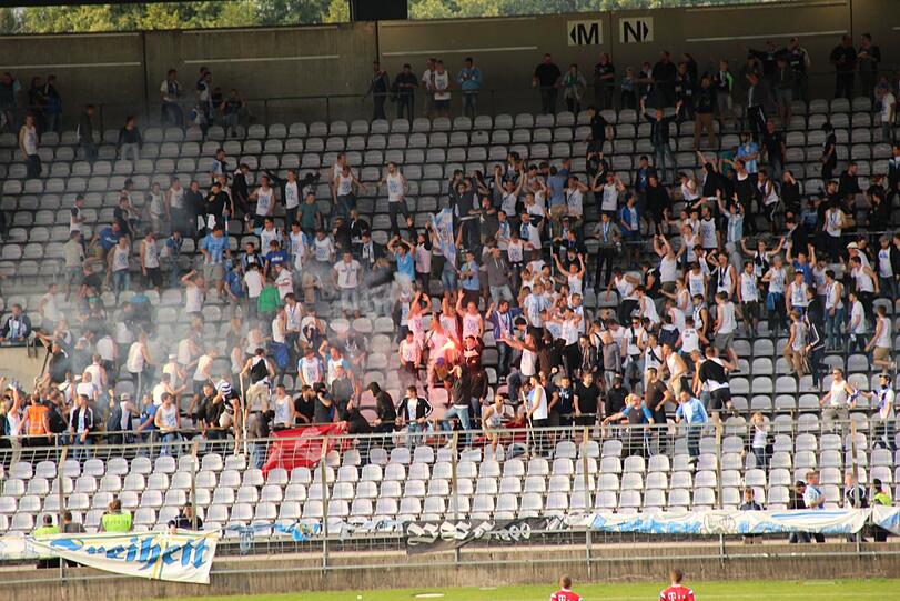 Weitere Bilder vom Amateurderby aus dem Grünwalder Stadion.