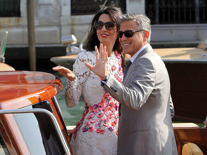 Clooney und Alamuddin flittern auf  den Seychellen