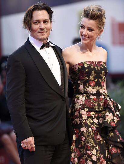 Johnny Depp und seine junge Frau Amber Heard