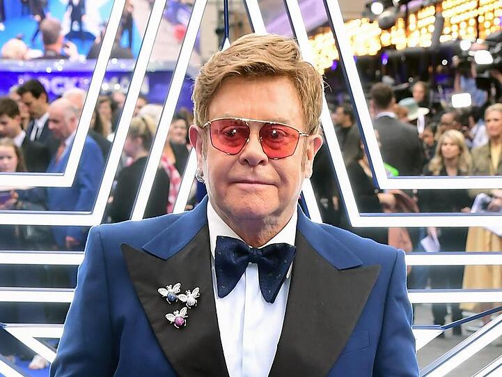 Sir Elton John bei der Premiere von "Rocketman" 2019 in London.