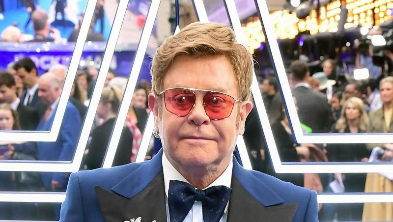 Sir Elton John bei der Premiere von "Rocketman" 2019 in London. Sir Elton John bei der Premiere von "Rocketman" 2019 in London.