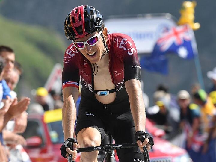 Geraint Thomas büßte auf dem Tourmalet viel Zeit ein.