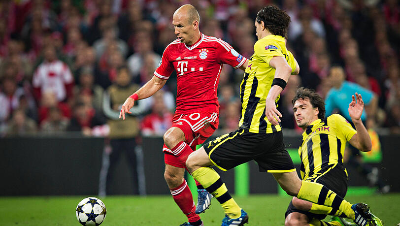 Thomas Müller vergleicht Mathys Tel mit Mr. Wembley Arjen Robben. Thomas Müller vergleicht Mathys Tel mit Mr. Wembley Arjen Robben.