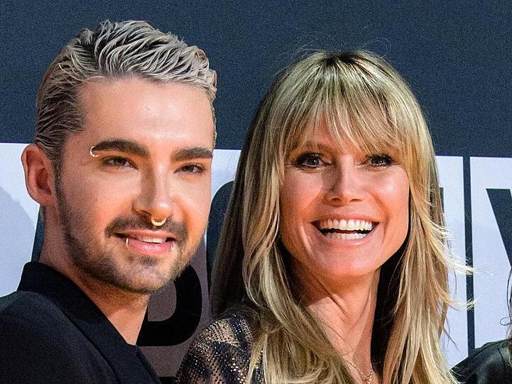 Bill Kaulitz ist ganz auf Heidi Klums Seite.
