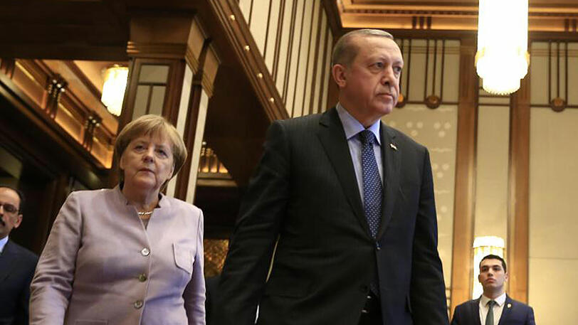 Abgekühltes Verhältnis: Bundeskanzlerin Angela Merkel und der türkische Präsident Recep Tayyip Erdogan.