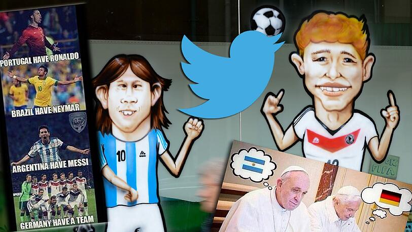 Bilder, Montagen, flotte Sprüche: Die Reaktionen im Netz zum Finale Deutschland gegen Argentinien. Bilder, Montagen, flotte Sprüche: Die Reaktionen im Netz zum Finale Deutschland gegen Argentinien.