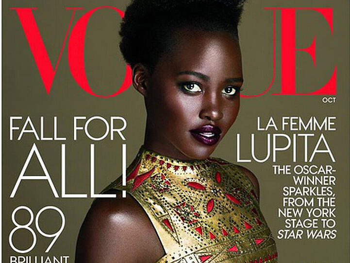 So sieht das Oktober-Cover der "Vogue" mit Lupita Nyong'o aus