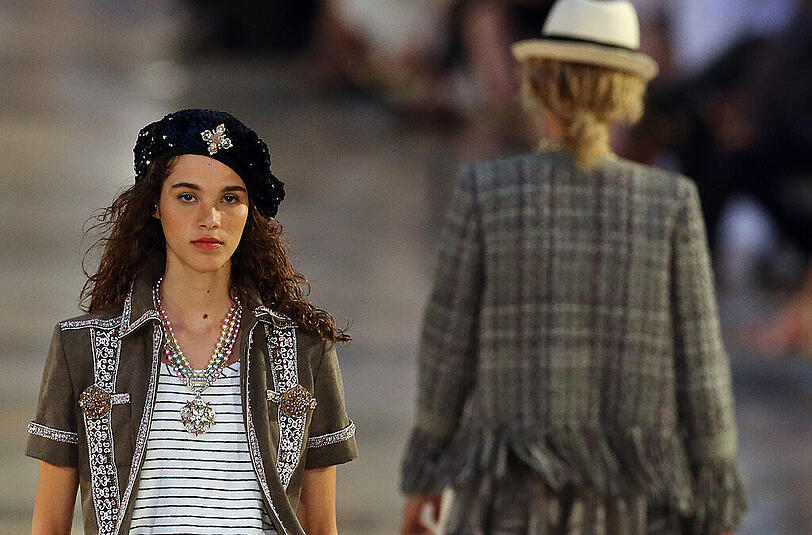 Kubanisches Feeling bei der Chanel-Fashionshow