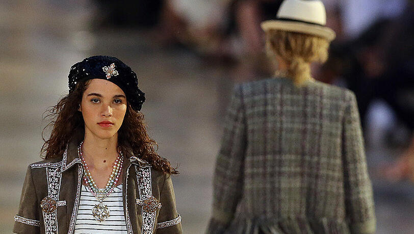 Kubanisches Feeling bei der Chanel-Fashionshow