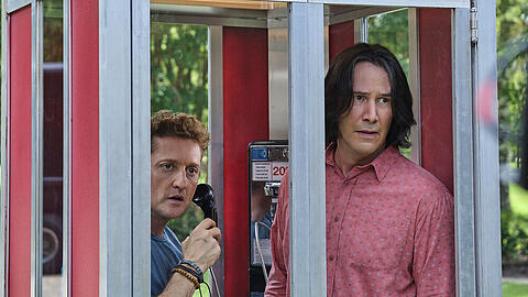 Keanu Reeves (r.) und Alex Winter in "Bill & Ted Face the Music"