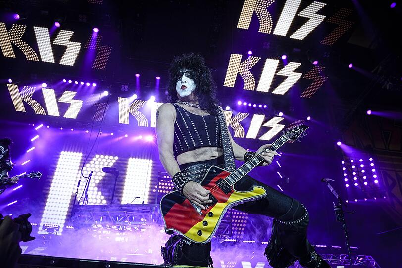 Purer Rock'N'Roll in München: Kiss in der Olympiahalle.
