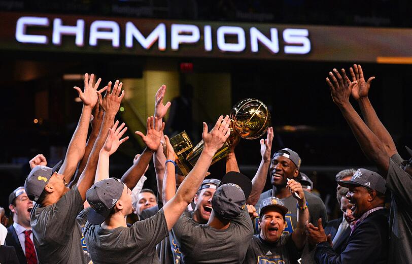 Golden State ist die erste Mannschaft seit den Chicago Bulls von 1991, die den Titel ohne einen einzigen Spieler mit Finalerfahrung holt.