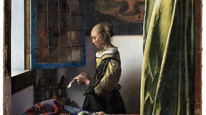 Vermeers "Brieflesendes Mädchen" von 1657/59 hat nun also einen moralischen Aufpasser.