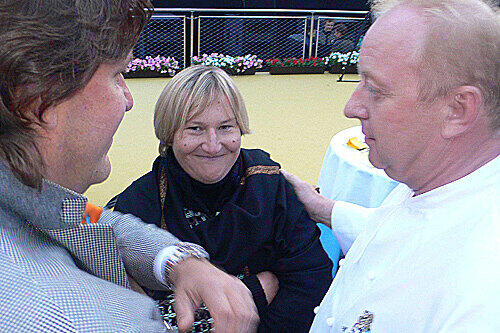 Gourmet-Koch Alfons Schuhbeck und die russische Milliardärin Jelena Baturina.