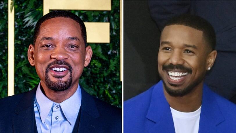 Will Smith (l.) und Michael B. Jordan sollen dank "I Am Legend 2" erstmals gemeinsam vor der Kamera stehen.