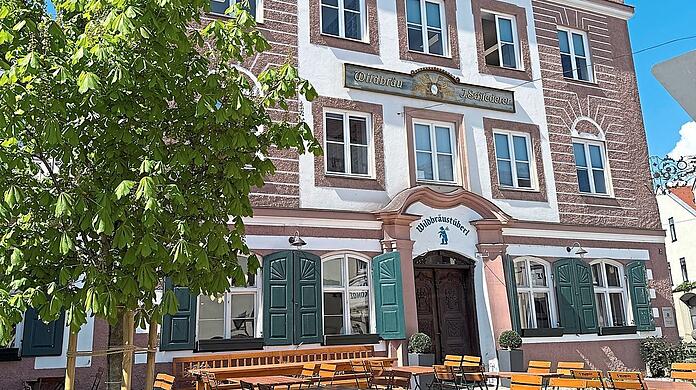 Das Wildbräustüberl mit Biergarten.