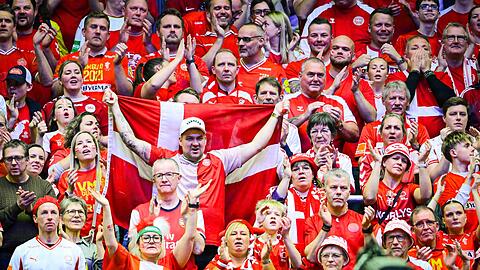 Das DHB-Team spielt am Montagabend auch gegen Tausende Fans. (Archivbild)