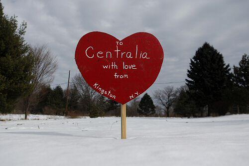 In Centralia wohnen kaum noch Leute