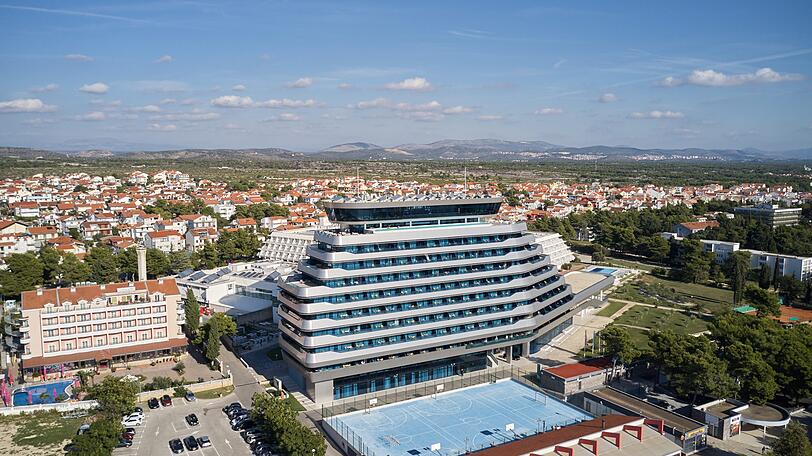 Das Hotel Olympia Sky in Vodice war die Location für das Shooting am fünften Tag.