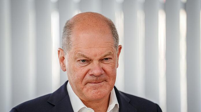Kann mit dem Ergebnis seiner Partei alles andere als zufrieden sein: Bundeskanzler Olaf Scholz.