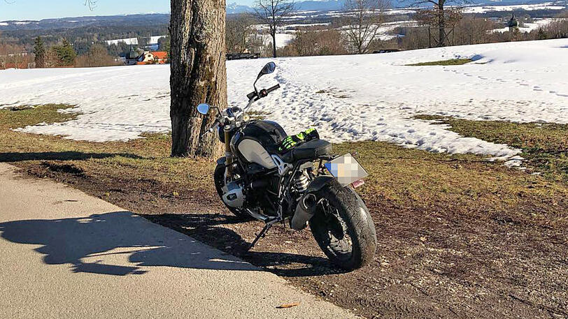 Auch im Winter war die BMW zugelassen.