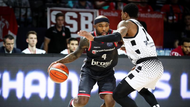 Tyrese Rice (l) verlor mit Brose Bamberg deutlich gegen Bologna. Tyrese Rice (l) verlor mit Brose Bamberg deutlich gegen Bologna.