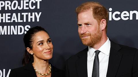 Meghan und Harry genie&szlig;en nach der Ankunft in Gro&szlig;britannien ihre gemeinsame Zeit.