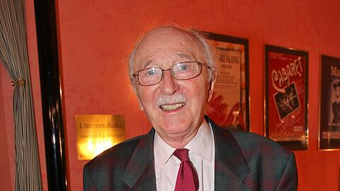 2017: Wolfram A. Günther in der Komödie im Bayerischen Hof.