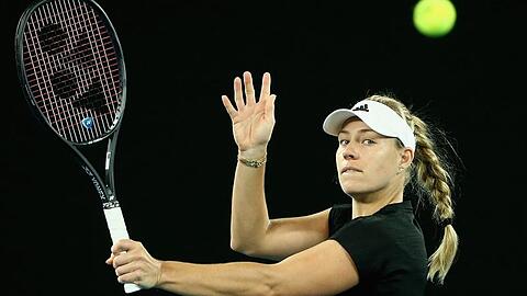 Beim ersten Grand-Slam-Turnier der neuen Saison wird Angelique Kerber auf eine Qualifikantin treffen.