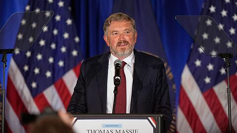 Der Abgeordnete Massie fiel bei Trump in Ungnade. (Archivbild)