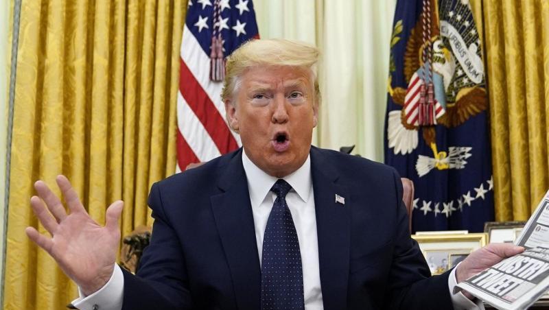 US-Präsident Donald Trump kritisiert Herzogin Meghans Aufruf zur Wahl.