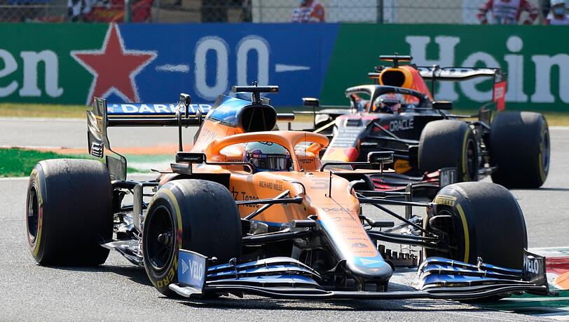 McLaren holte den einzigen Doppelsieg des Jahres 2021 in Monza.