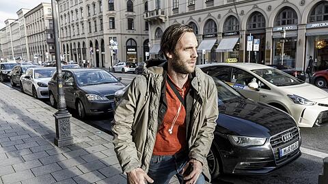 Michael Wächter in der Maximilianstraße.