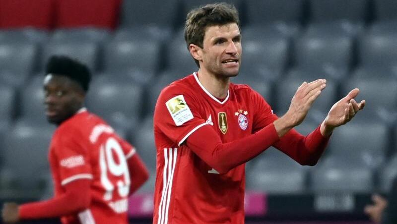 Manuel Neuer über Thomas Müller: "Ich denke, er hat seine Leistung auch gezeigt. Er ist ein Spieler, der immens wichtig ist für uns bei Bayern München." Manuel Neuer über Thomas Müller: "Ich denke, er hat seine Leistung auch gezeigt. Er ist ein Spieler, der immens wichtig ist für uns bei Bayern München."