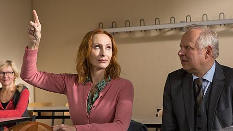 "Familie Bundschuh - Wir machen Abitur": Gundula (Andrea Sawatzki) und Gerald (Axel Milberg) retten das Abitur ihrer Tochter.