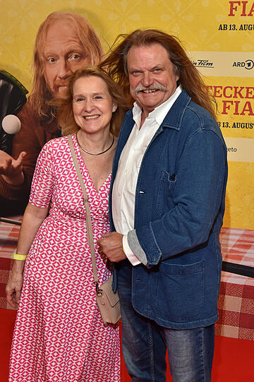 Leslie Mandoki mit Frau Eva