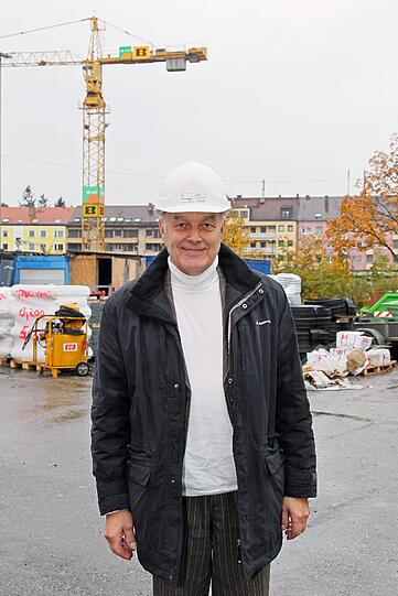 Der Herr des Tunnels: Johann Wittmann kennt die 2,8 Kilometer lange Baustelle wie seine Westentasche.
