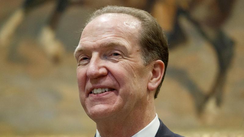 Der neue Weltbank-Präsident David Malpass hat sich die Bekämpfung des Klimawandels und extremer Armut als Ziel gesetzt. Der neue Weltbank-Präsident David Malpass hat sich die Bekämpfung des Klimawandels und extremer Armut als Ziel gesetzt.