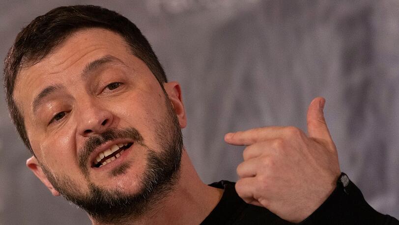 Wird in Deutschland erwartet: Präsident Wolodymyr Selenskyj.