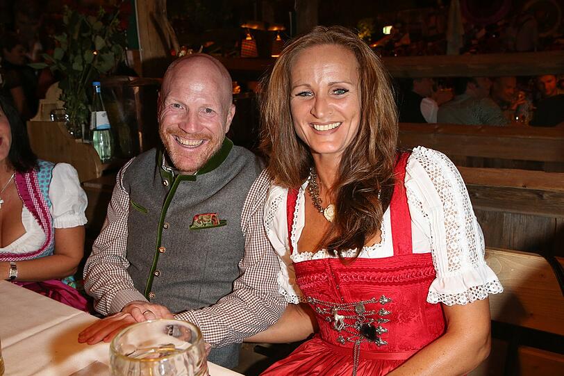 Matthias Sammer mit Ehefrau Karin.