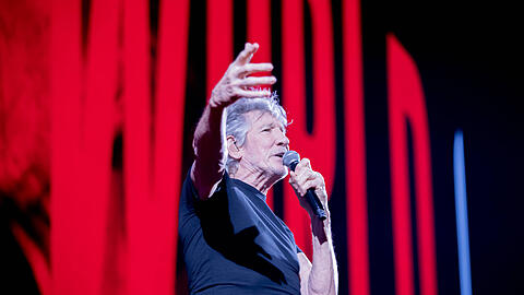 Roger Waters bei einem Konzert seiner Tour im italienischen Bologna.
