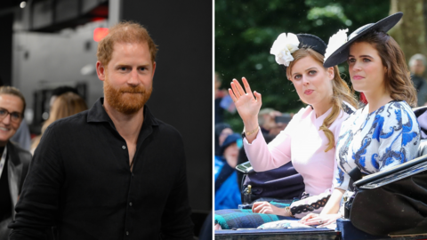 Sch&auml;tzten sich fr&uuml;her sehr: Prinz Harry und seine Cousinen Beatrice und Eugenie (re.).