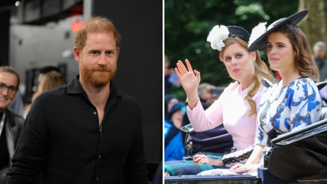 Sch&auml;tzten sich fr&uuml;her sehr: Prinz Harry und seine Cousinen Beatrice und Eugenie (re.).